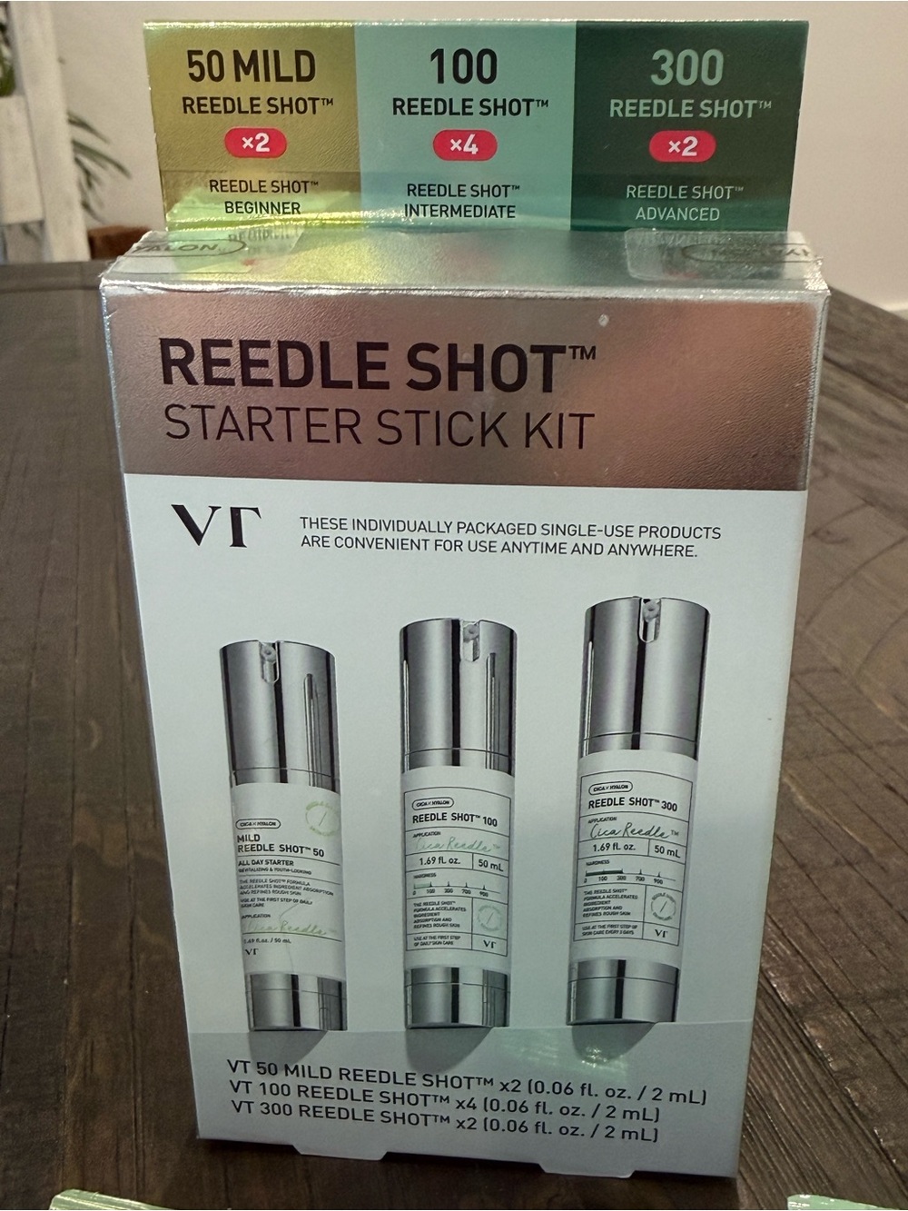 VT Cosmetics Reedle Starter Stick Kit K-Beauty Travel Friendly Set New in Box - Picture 4 of 11